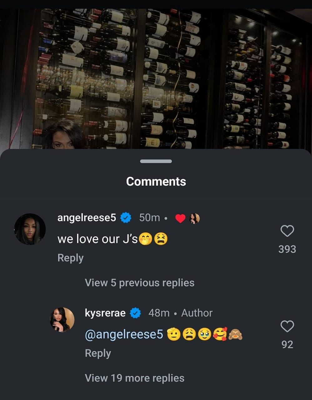 Angel Reese fueled Jalen Duren dating rumors with her comment on Kysre Gondrezick&#039;s post