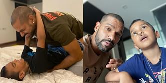 "He must be knowing that I play cricket" - Shikhar Dhawan shares an endearing message for son Zoravar after retirement