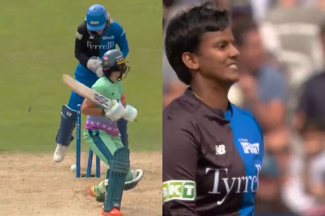 [Watch] Deepti Sharma dismisses Marizanne Kapp to get her third wicket against Oval Invincibles