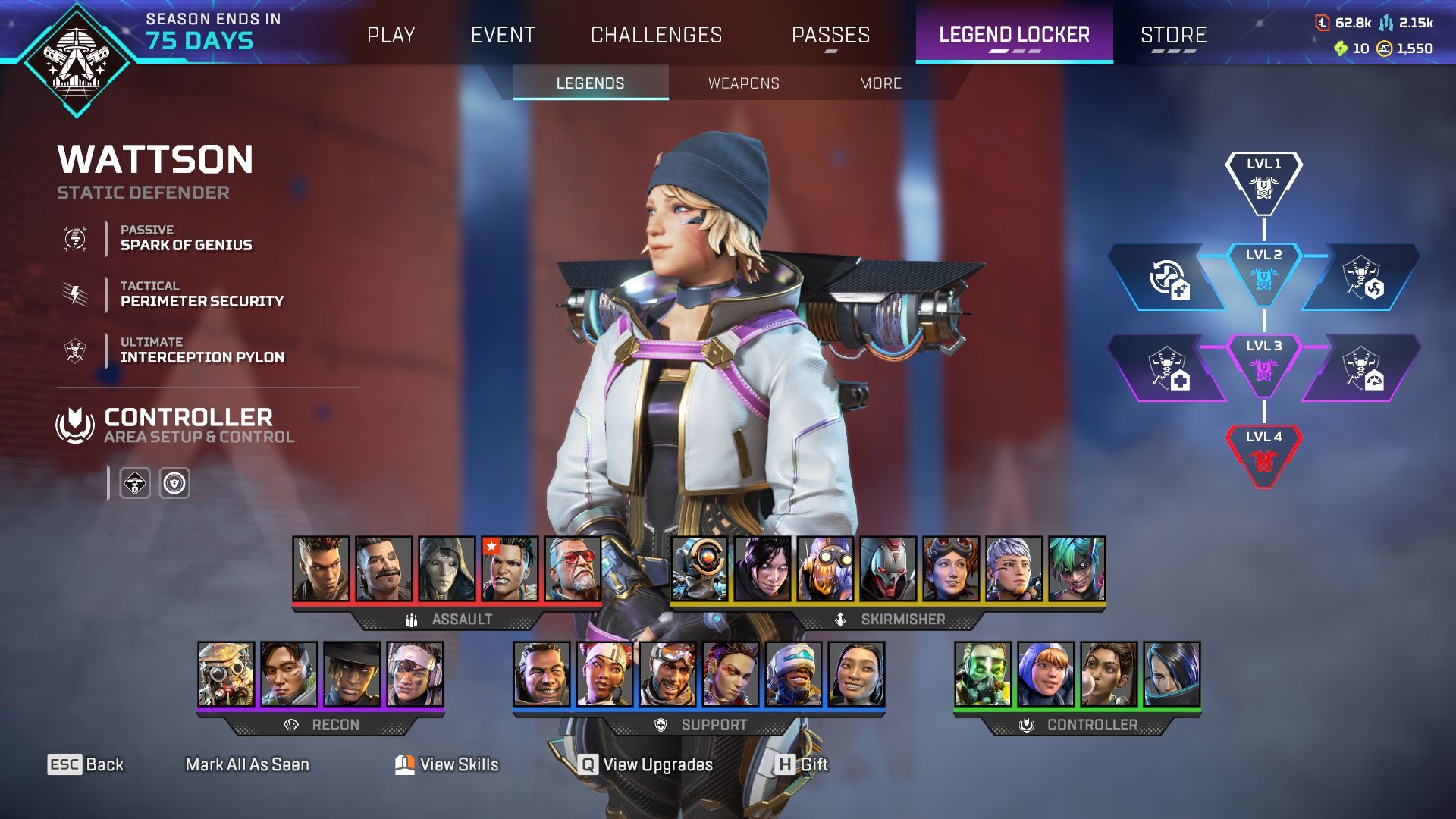 Wattson in Apex Legends (Image via EA)