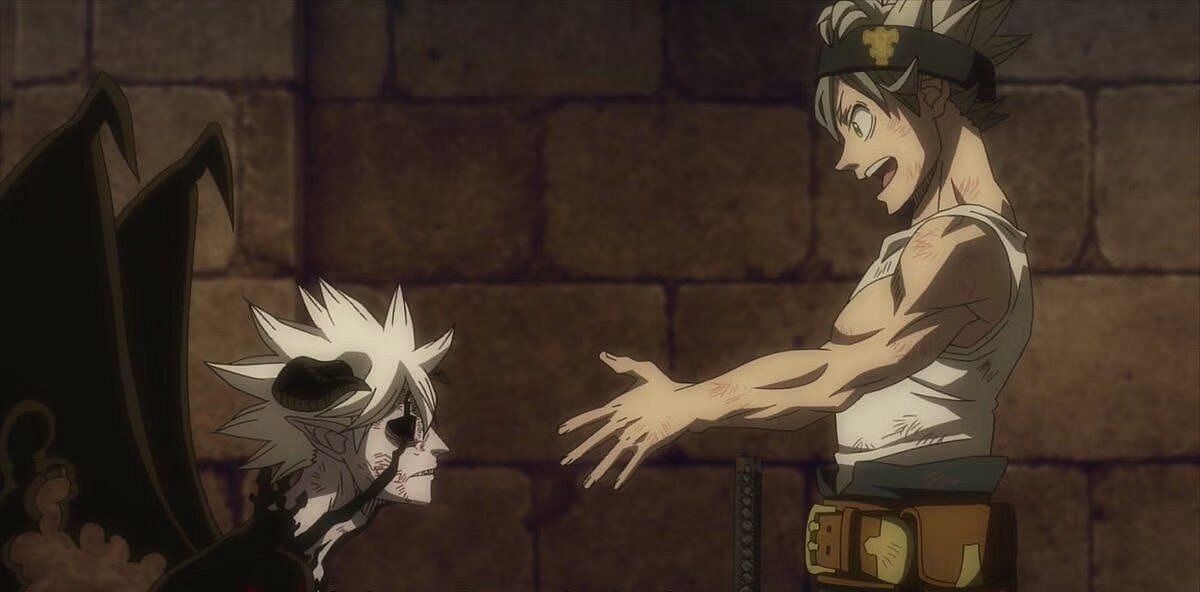 Liebe and Asta as seen in the anime (Image via Studio Pierrot).