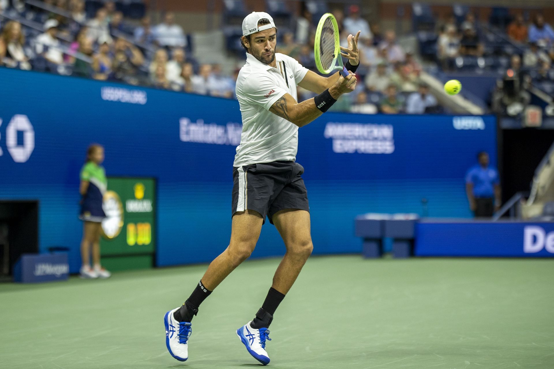 Berrettini at the US Open Tennis Championship 2022 (Image via Getty)