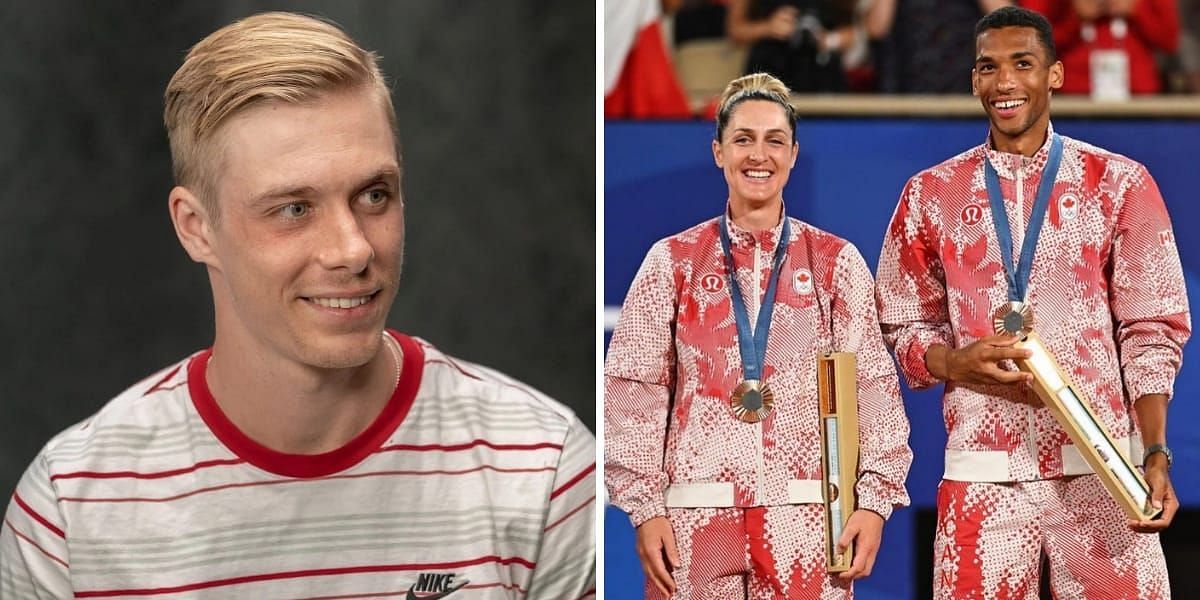 Denis Shapovalov (L) &amp; Felix Auger-Aliassime and Gabriela Dabrowski (R) (Image source: left/GETTY, right/INSTAGRAM)