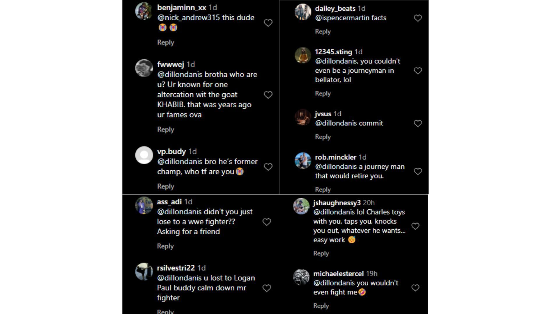 More fan reactions