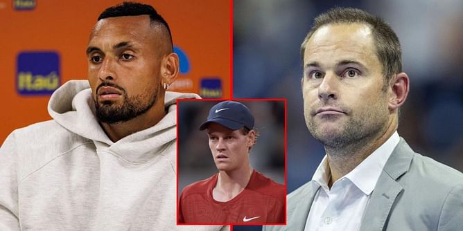 "Dumba** is one word"- Andy Roddick takes cheeky dig at Nick Kyrgios after Aussie calls his comments on Jannik Sinner's drugs controversy 'ridiculous'