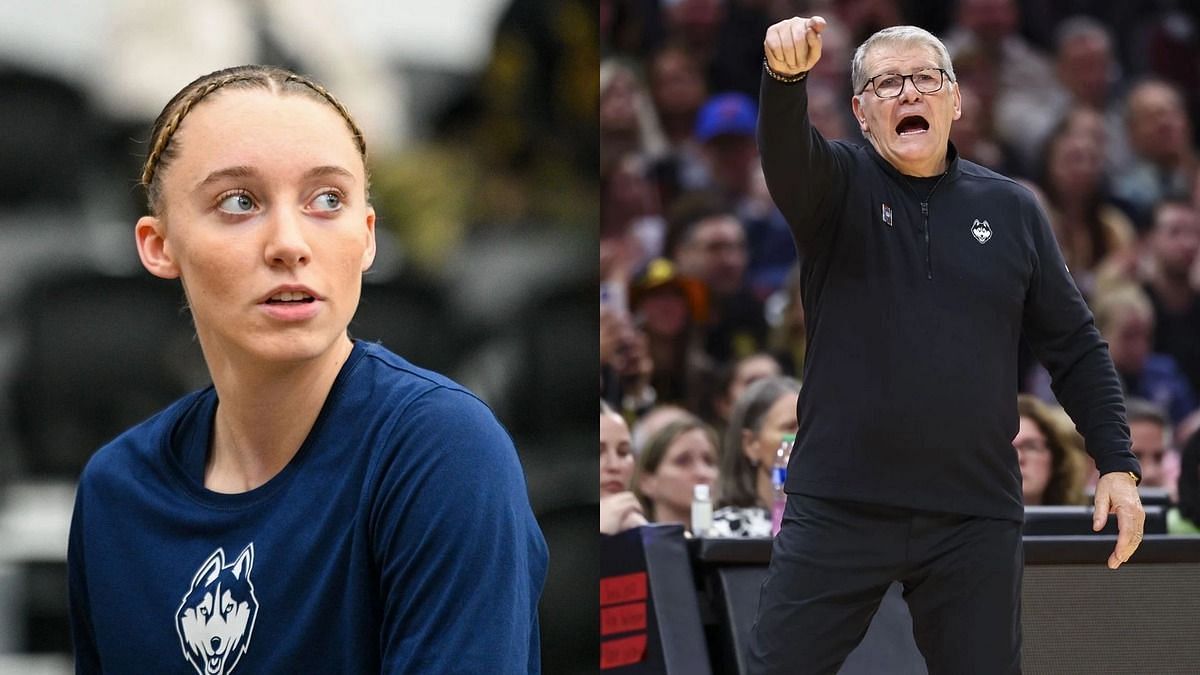 Paige Bueckers, Geno Auriemma (Image credits: GETTY)