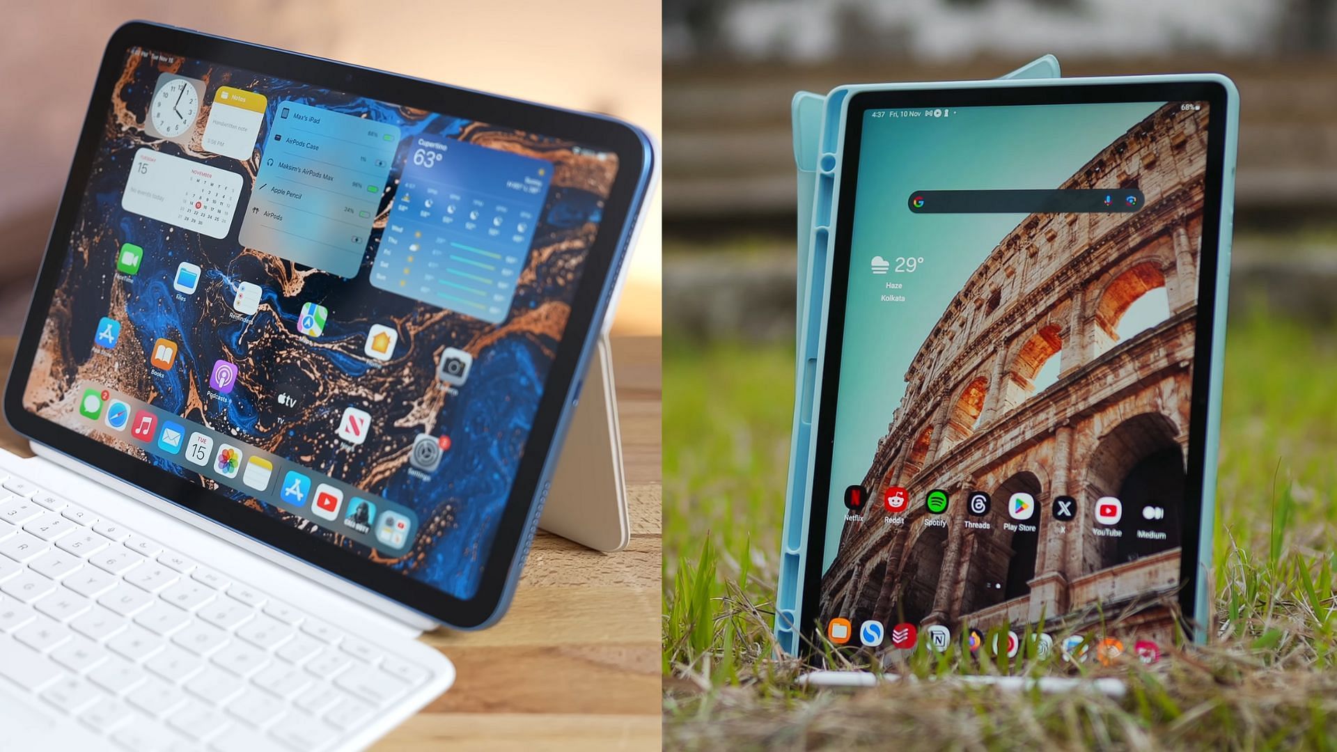 Samsung Galaxy S9 FE Plus vs Apple iPad 10.9