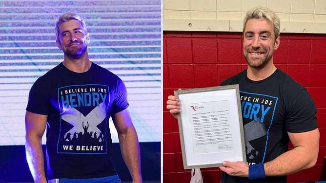Joe Hendry confronts WWE Superstar ahead of major match; calls his recent actions "disgusting"
