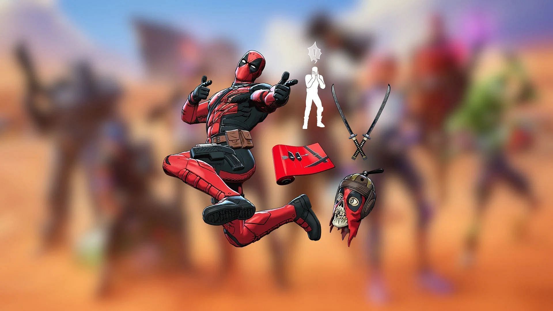 The Deadpool (Pen & Ink) bundle (Image via Epic Games)