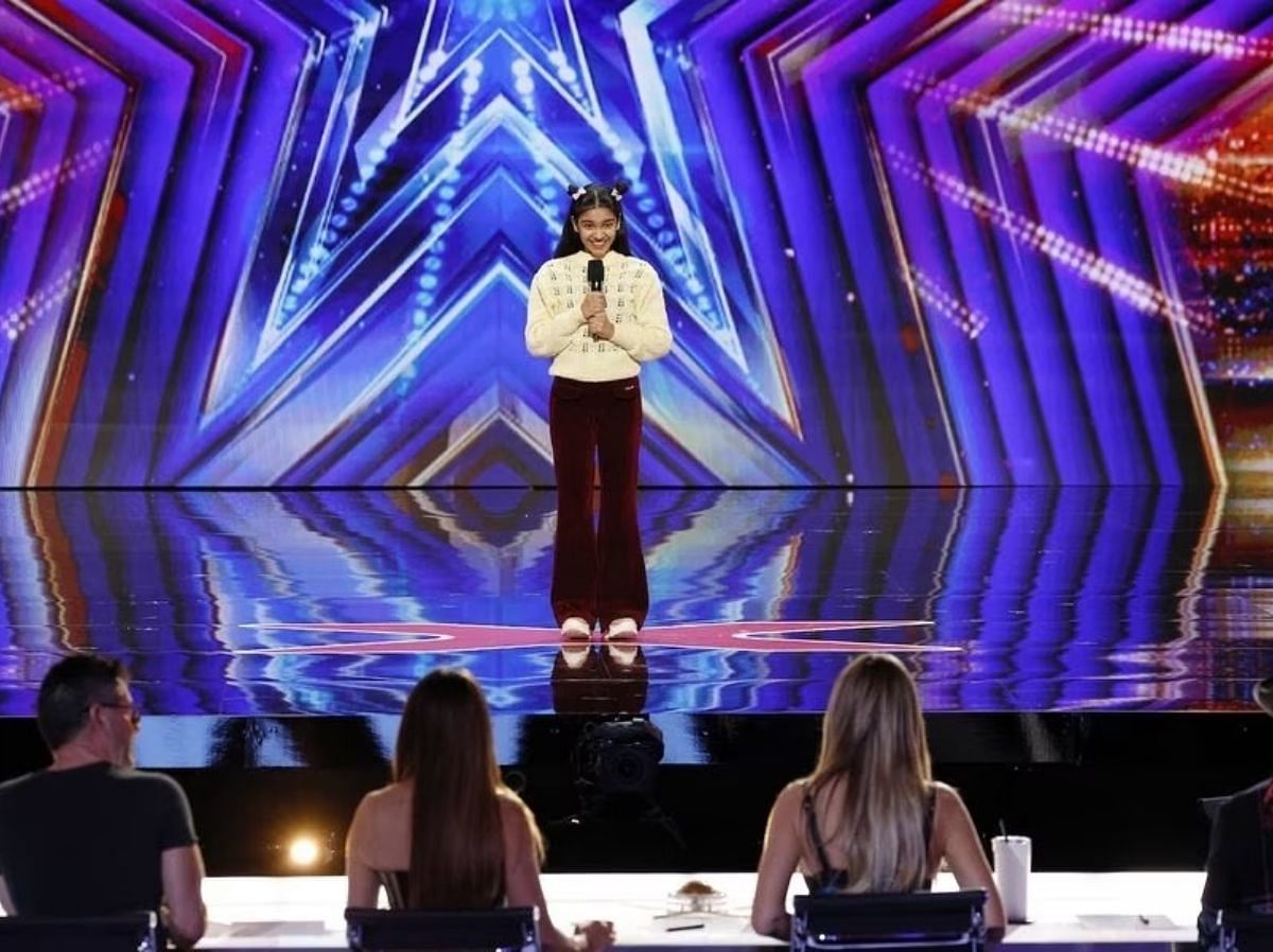 Arshiya Sharma from Audition Round 1 (Image via NBC)