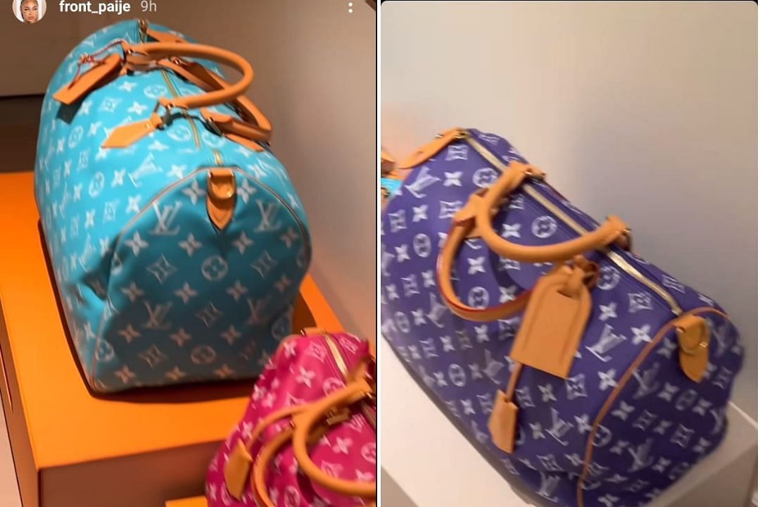 Paije Speights&#039; Louis Vuitton bag collection 