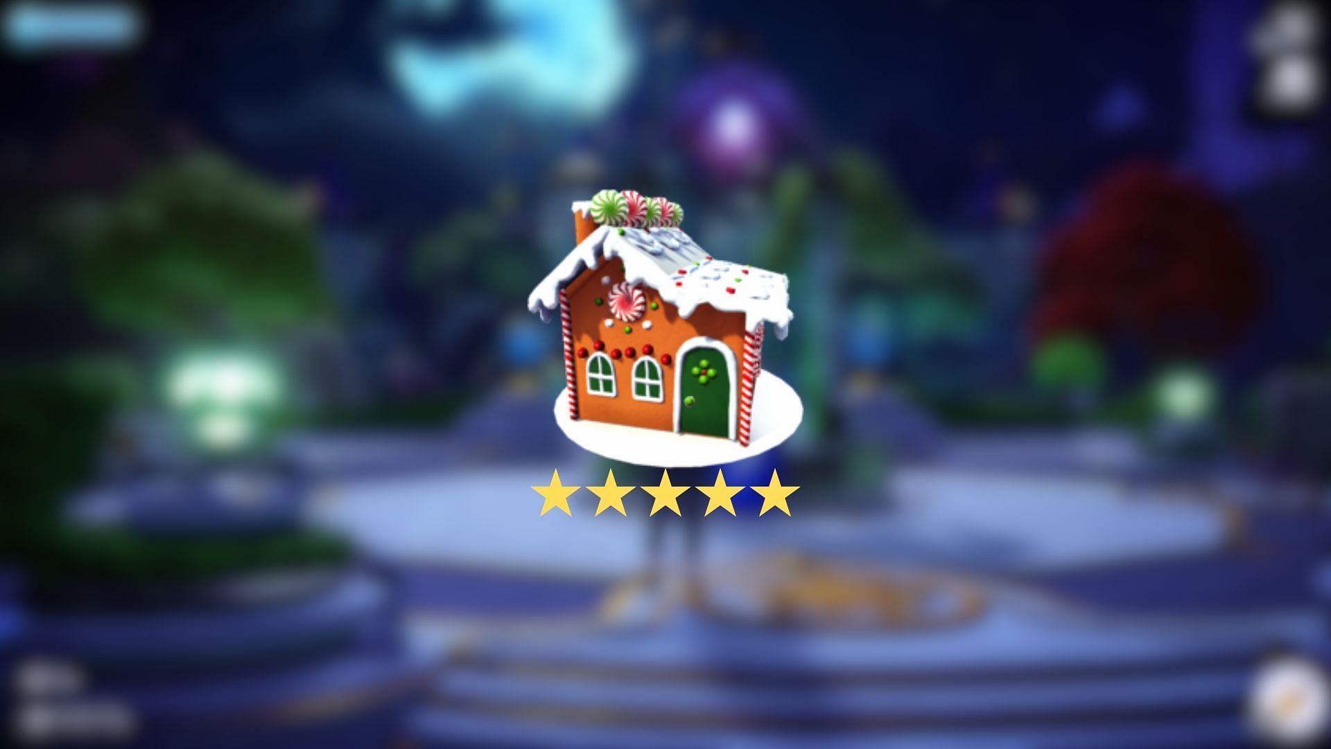 A guide for making Gingerbread House in Disney Dreamlight Valley (Image via Gameloft)