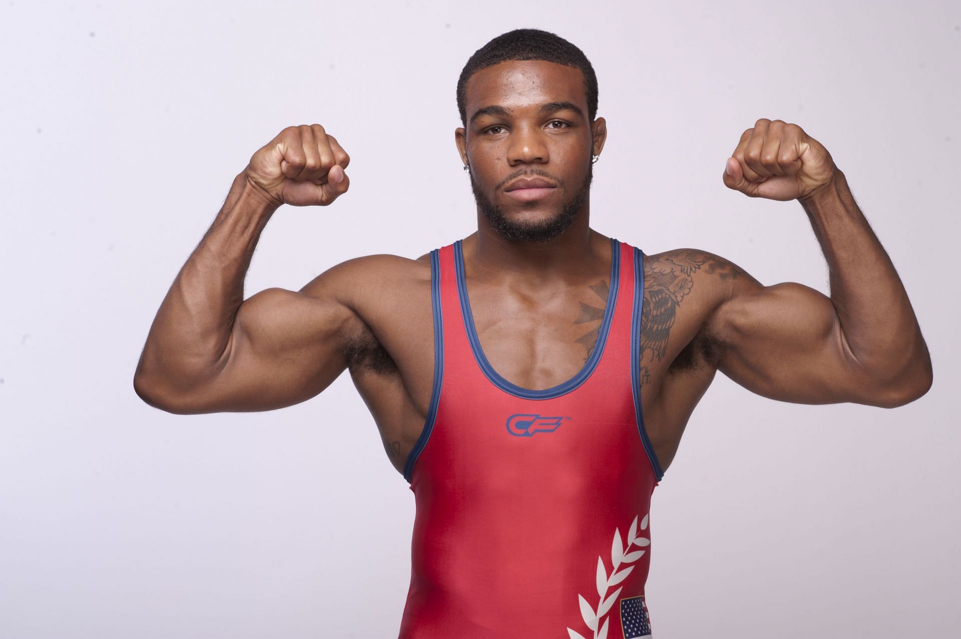 Jordan Burroughs ahead of his successful London Olympics campaign (IMAGE: Getty)