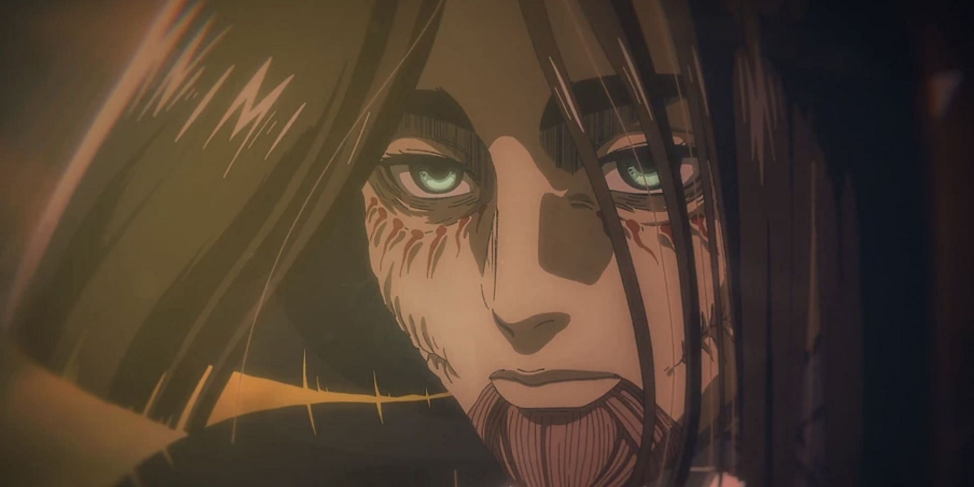 Eren Yeager as seen in anime (Image via MAPPA)