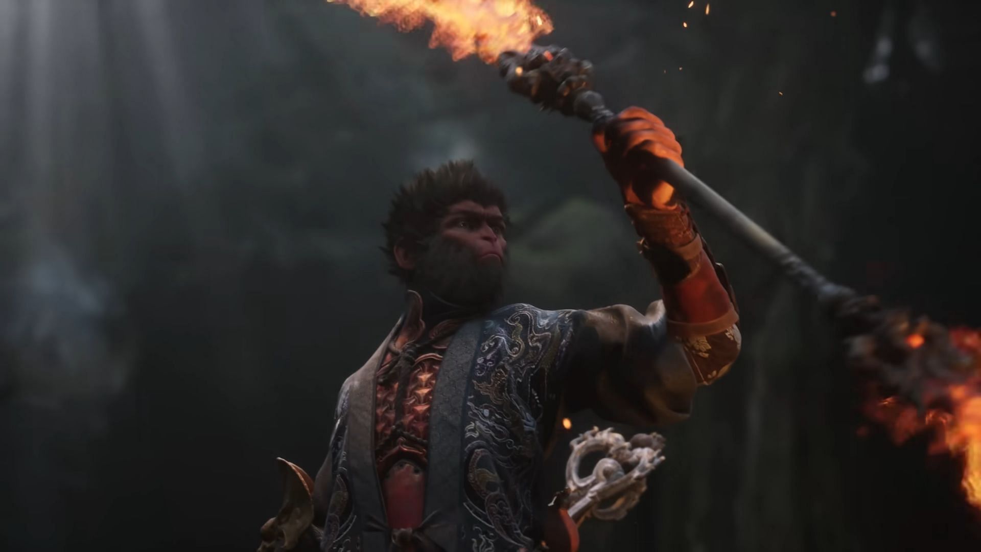 Black Myth Wukong revolves around the Monkey King (Image via GameScience, PlayStation)