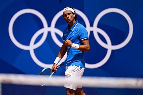 Lorenzo Musetti at Paris Olympics 2024 [Source: Getty]