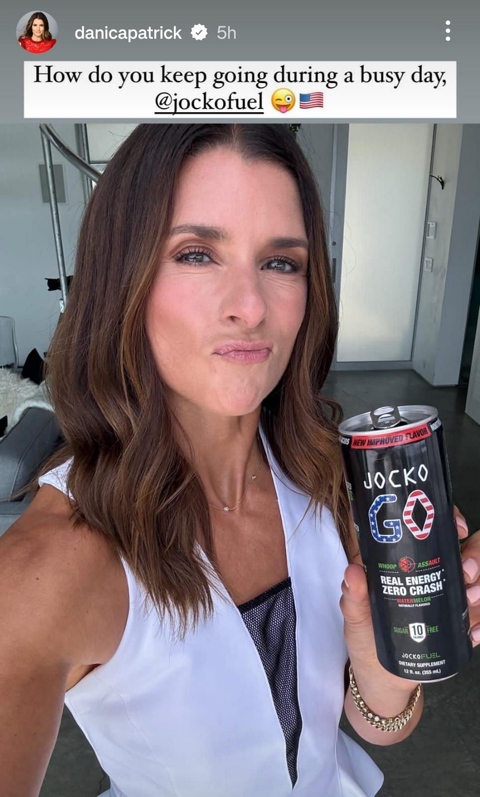 Danica Patrick&#039;s recent story on Instagram (@DanicaPatrick)