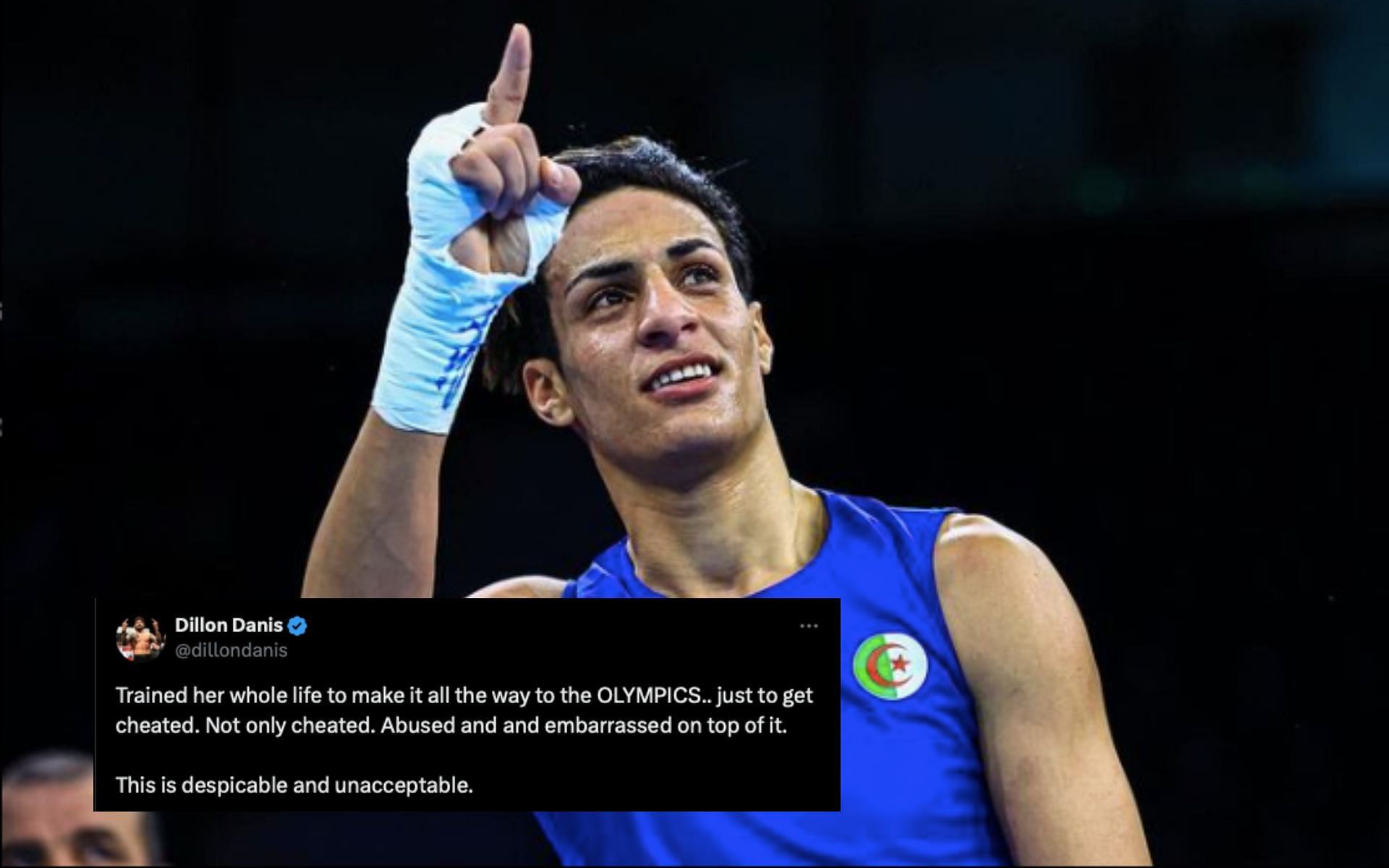 Combat sports stars react to Imane Khelif