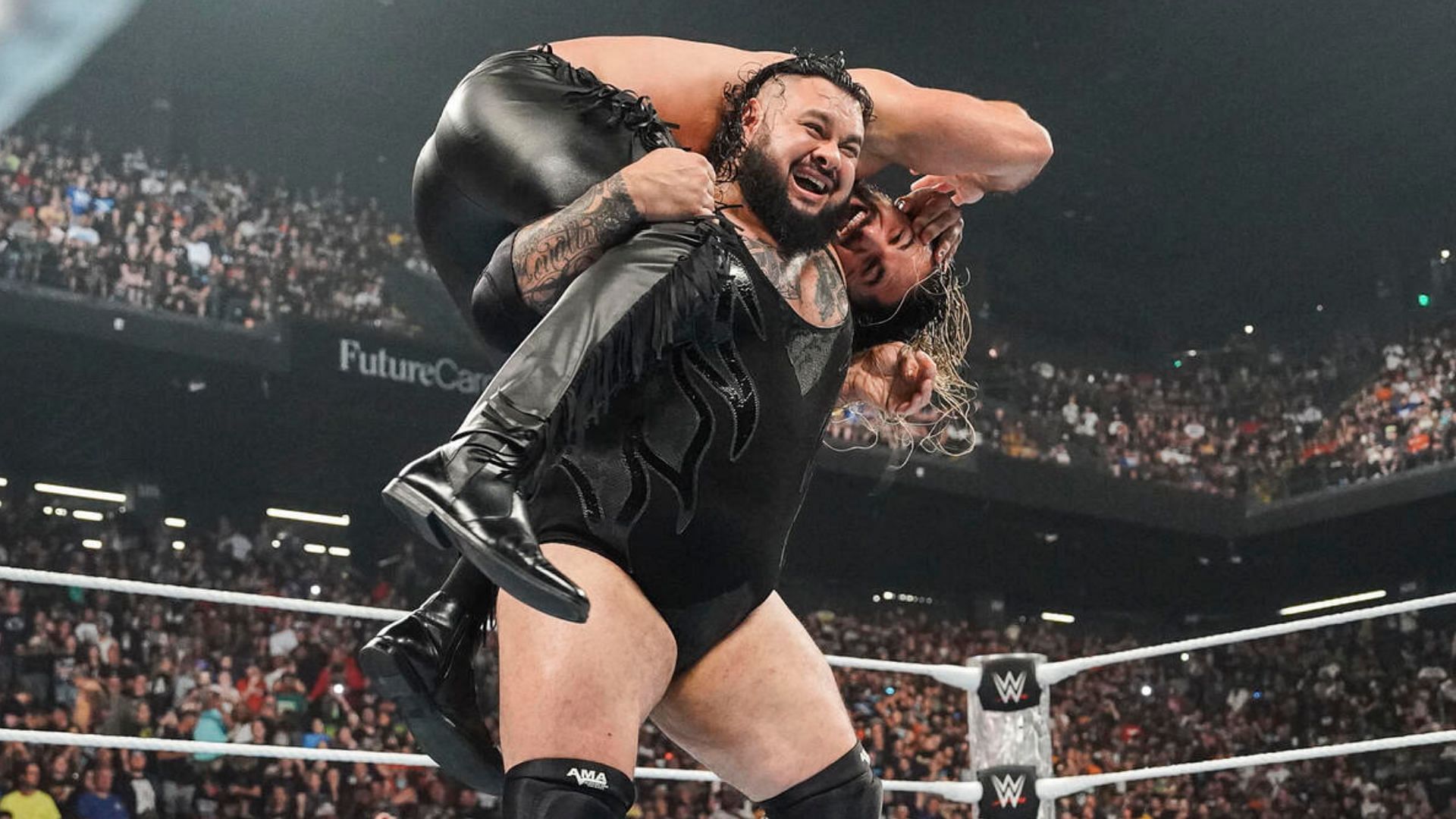 Bronson Reed attacked Seth Rollins on RAW [Image Credits: wwe.com]