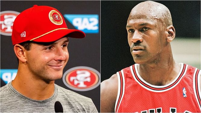 AJ Hawk compares 49ers' Brock Purdy's transformation to Michael Jordan