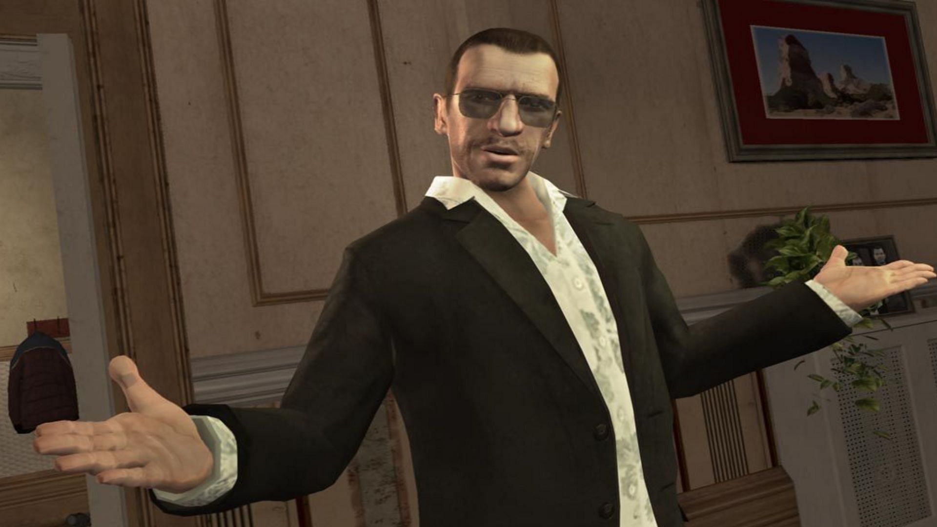 Niko Bellic offers much more personality than GTA 5's protagonist trio (Image via Rockstar Games)