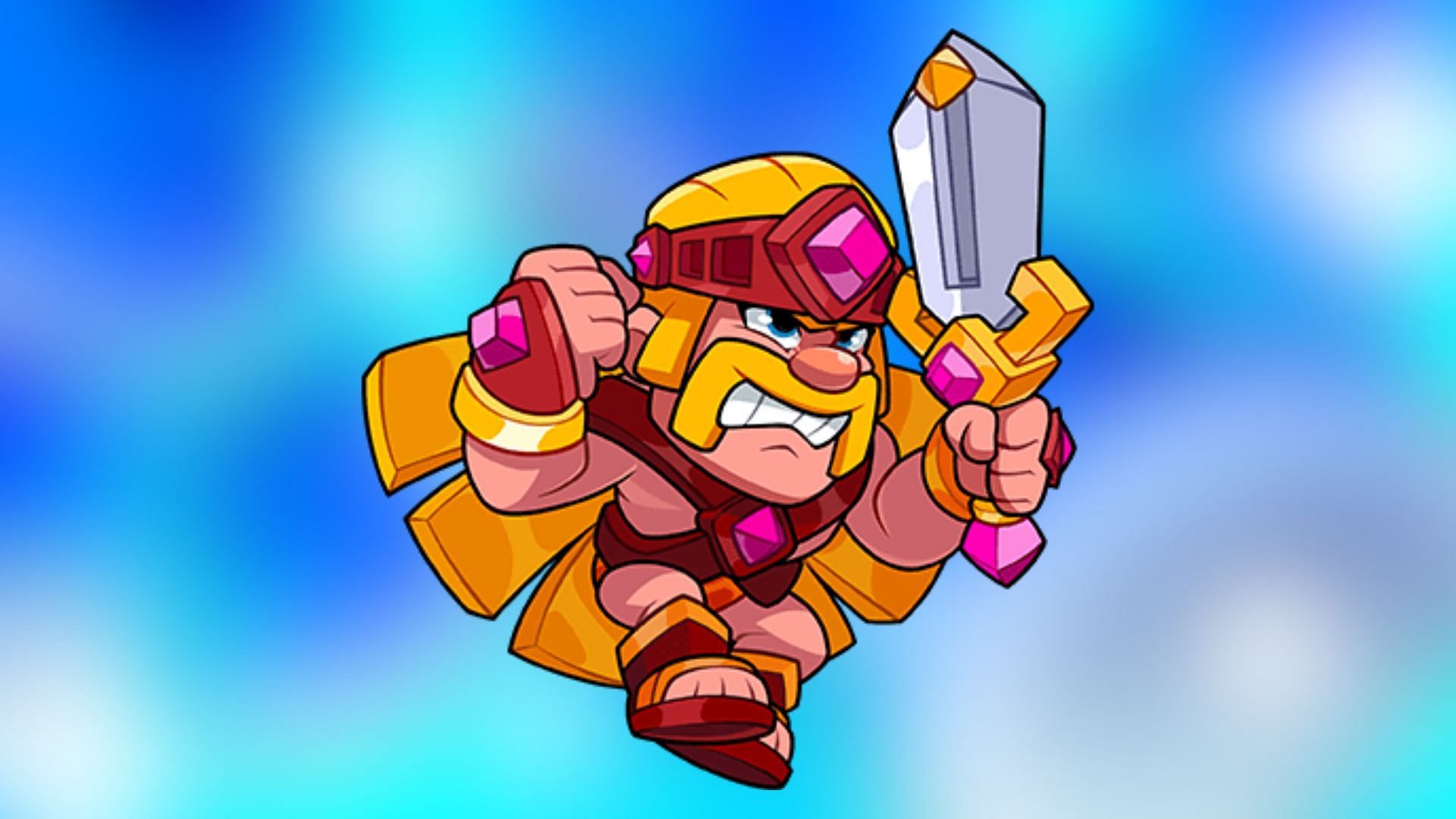 Baby Barbarian is a powerful melee character (Image via Supercell)