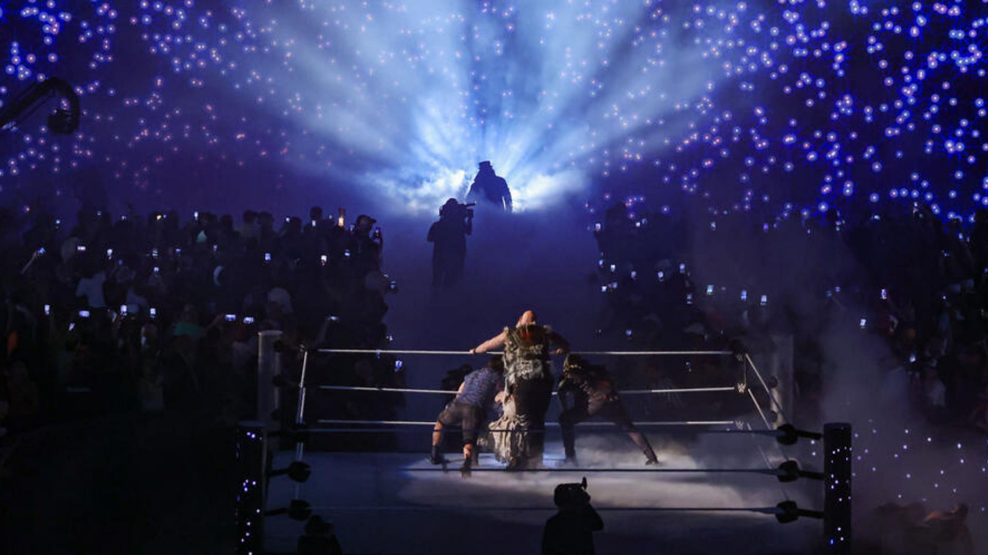 The mysterious faction made their in-ring debut last week. [Photo: WWE.com]