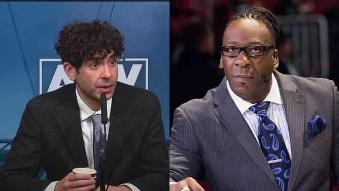 “They’re gonna have to start firing some people sooner,” says Booker T after recent AEW incident