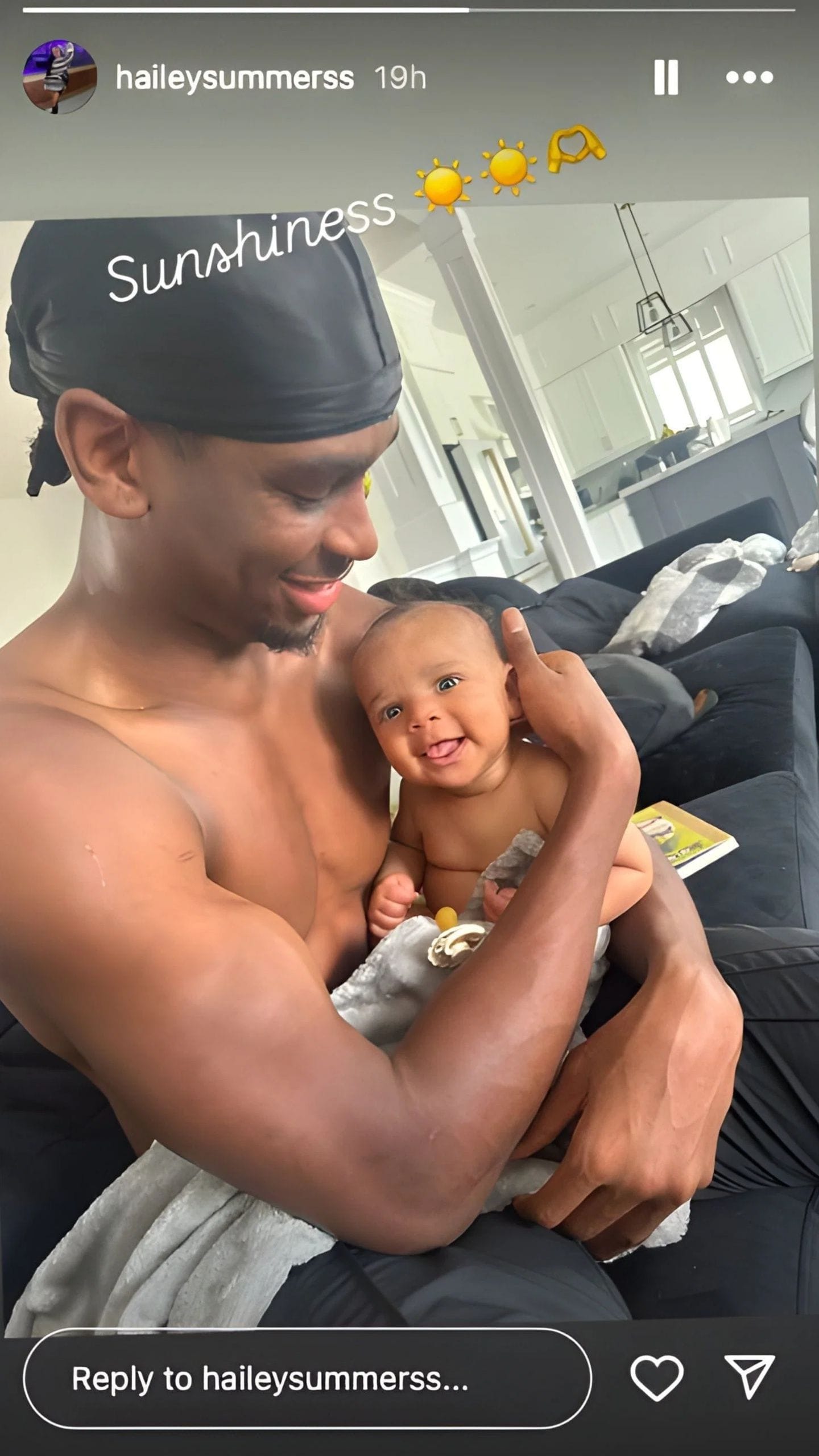 In Photos: Shai Gilgeous-Alexander's wife Hailey Summers gushes over baby boy while celebrating