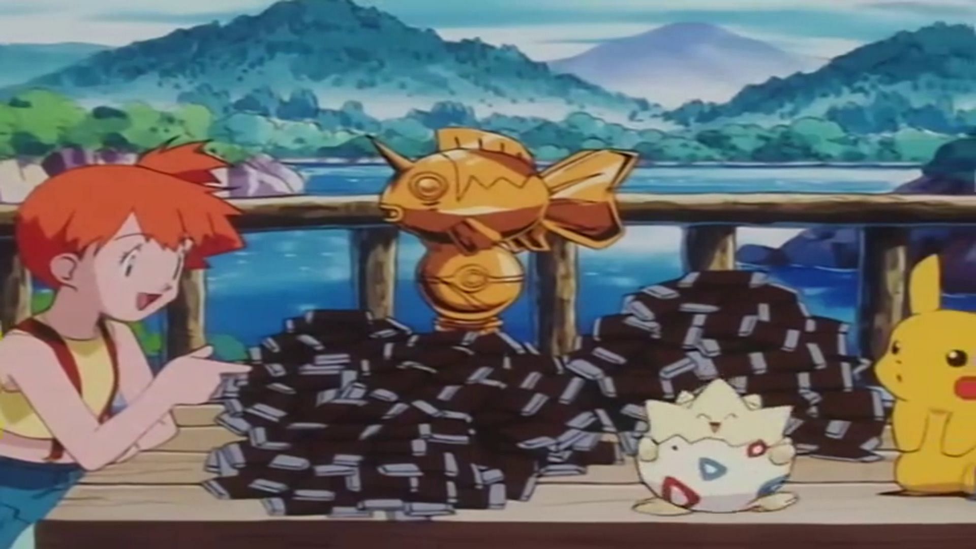 Misty once won a Seaking Catching Contest in the Johto region (Image via The Pokemon Company)