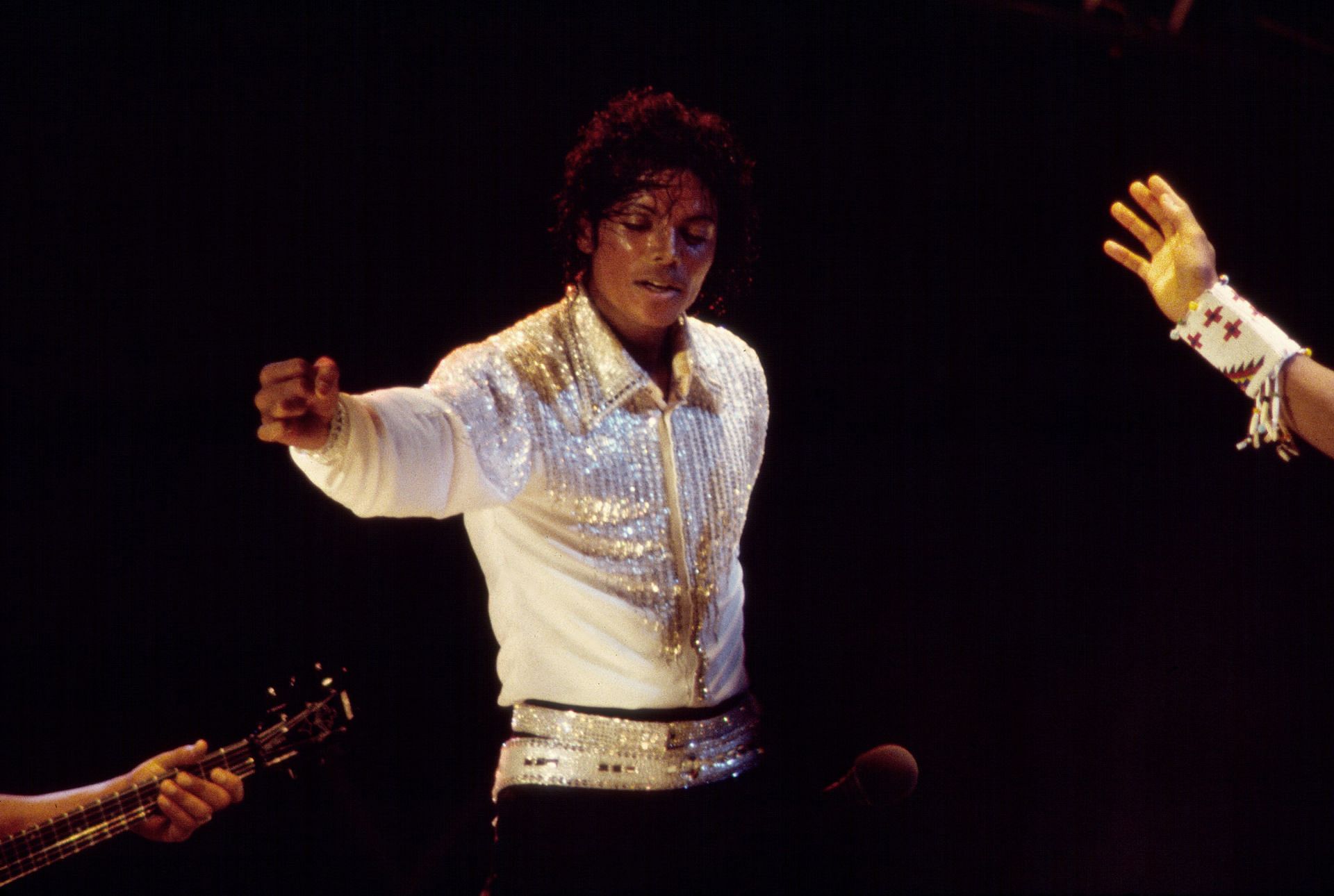 The Jacksons Perform At Texas Stadium - Source: Getty