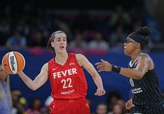 Diamond DeShields prays after Caitlin Clark flagrant foul has fan wishing for her death