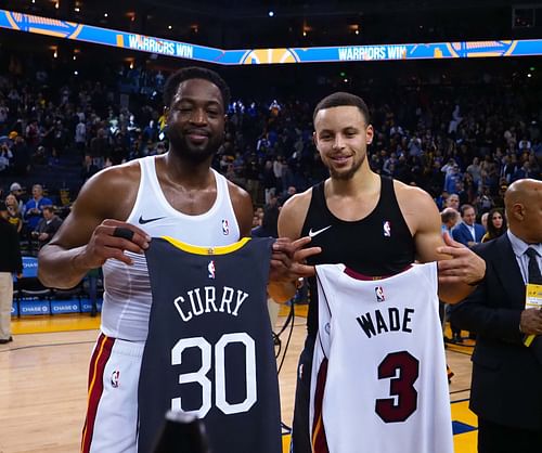 Dwyane Wade put Steph Curry on his all-time starting 5.