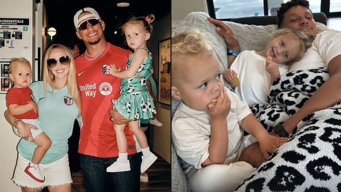 Brittany Mahomes shares sneak peek into Patrick Mahomes' off-day routine with family