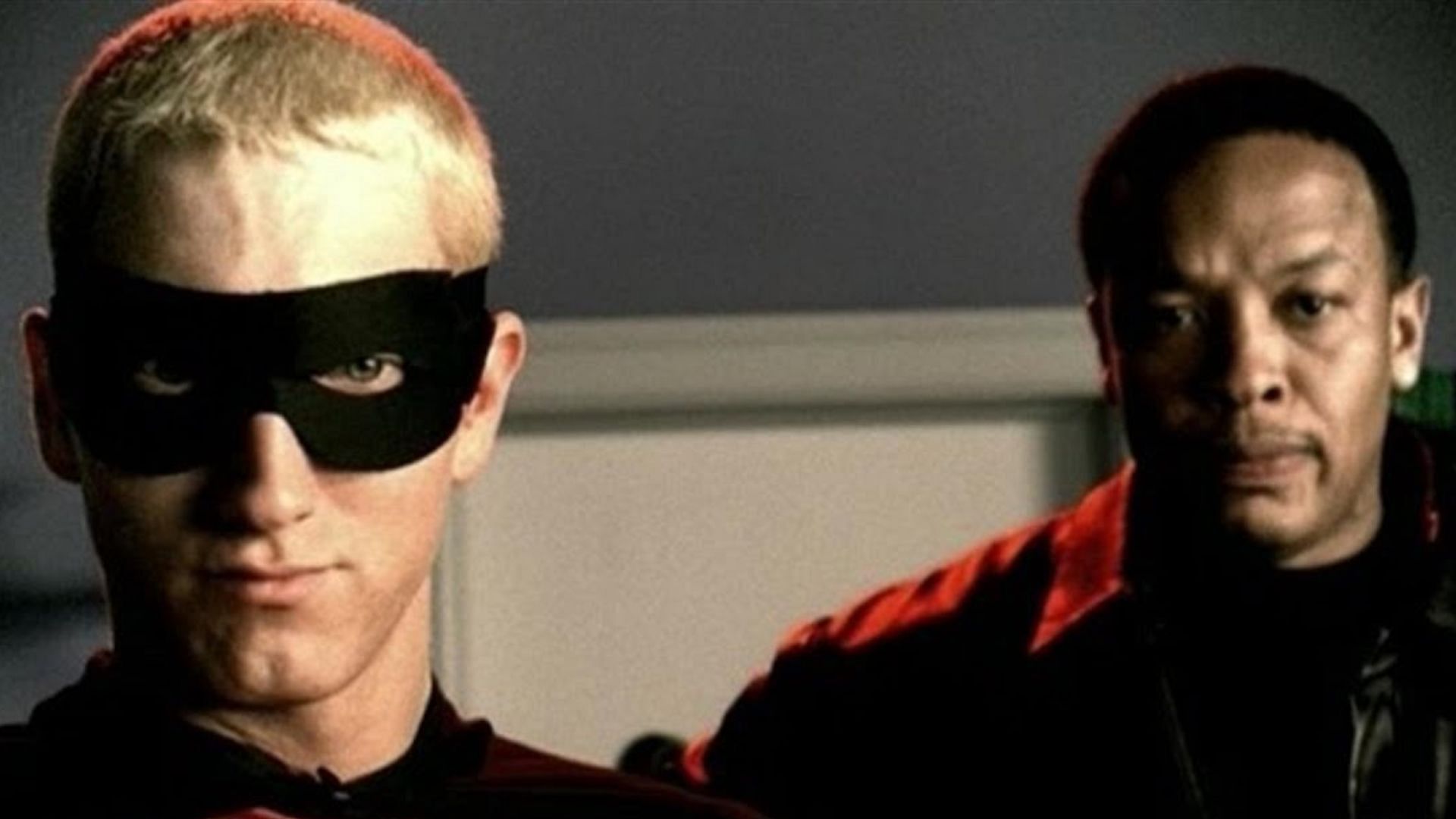 Eminem and Dr. Dre in the music video of Without Me (Image via Aftermath Records)