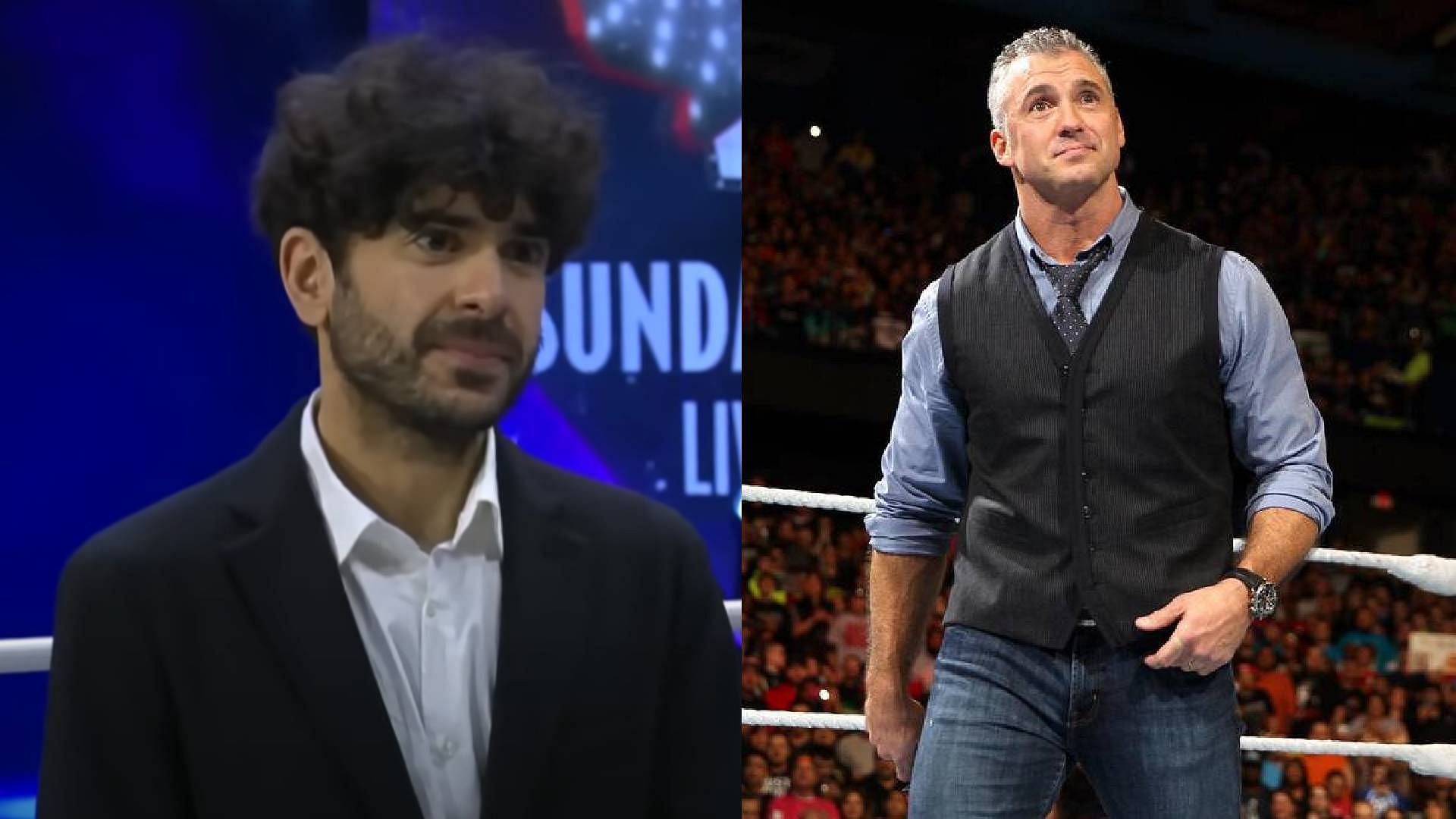 Tony Khan and Shane McMahon