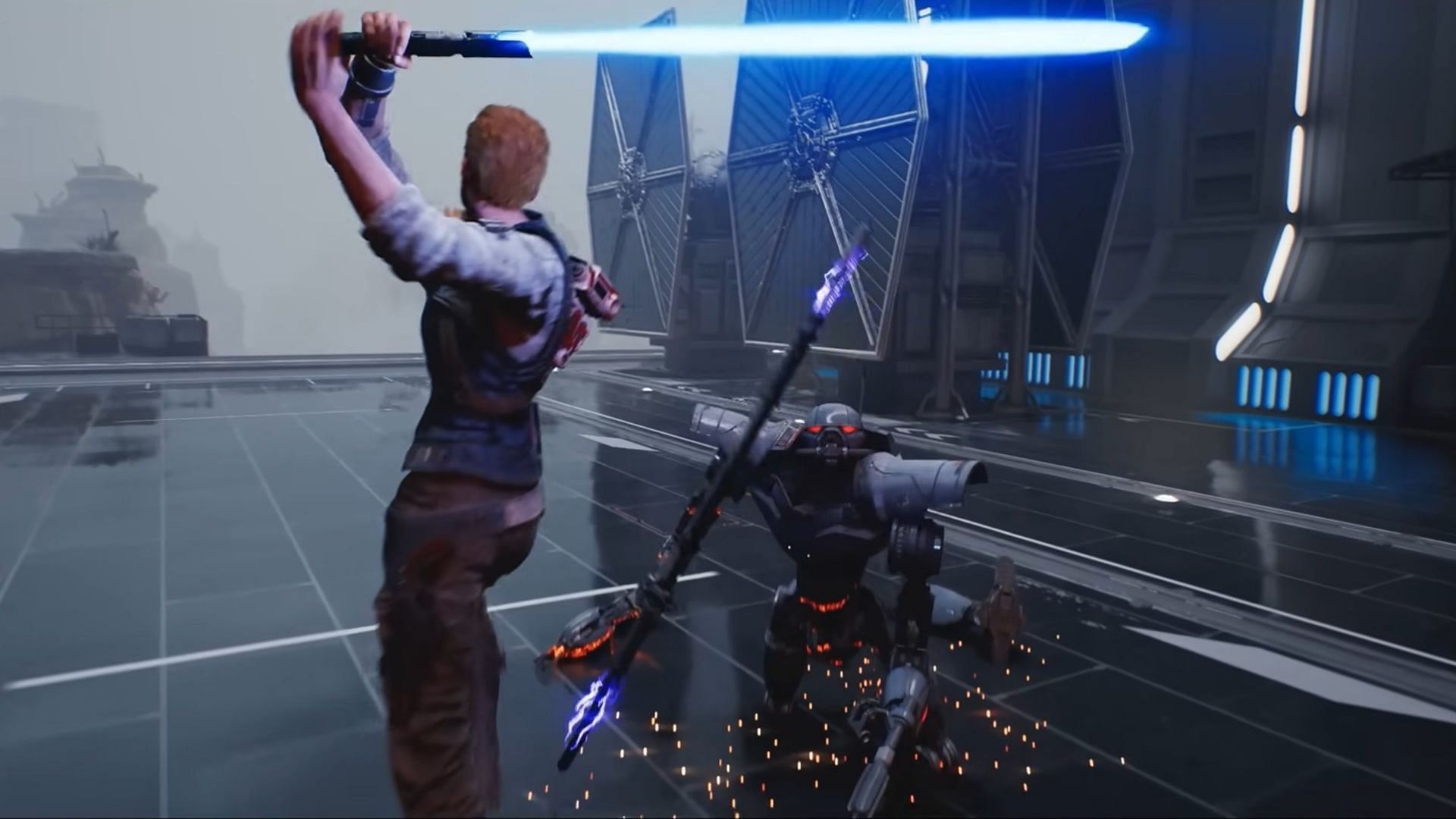 Jedi Survivor offers players the opportunity to replay the game in New Game+ (image via EA)