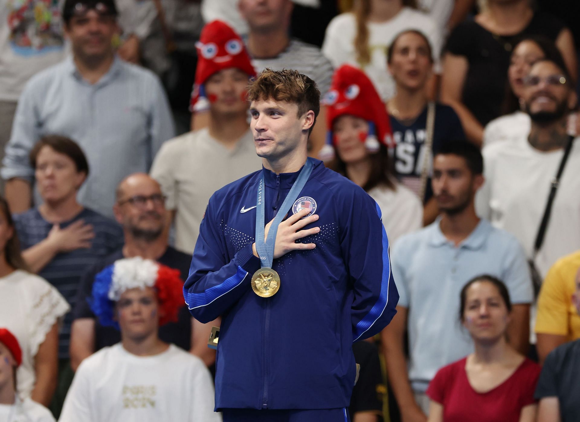 Bobby Finke - Swimming - Paris Olympics 2024: Day 9 - Source: Getty