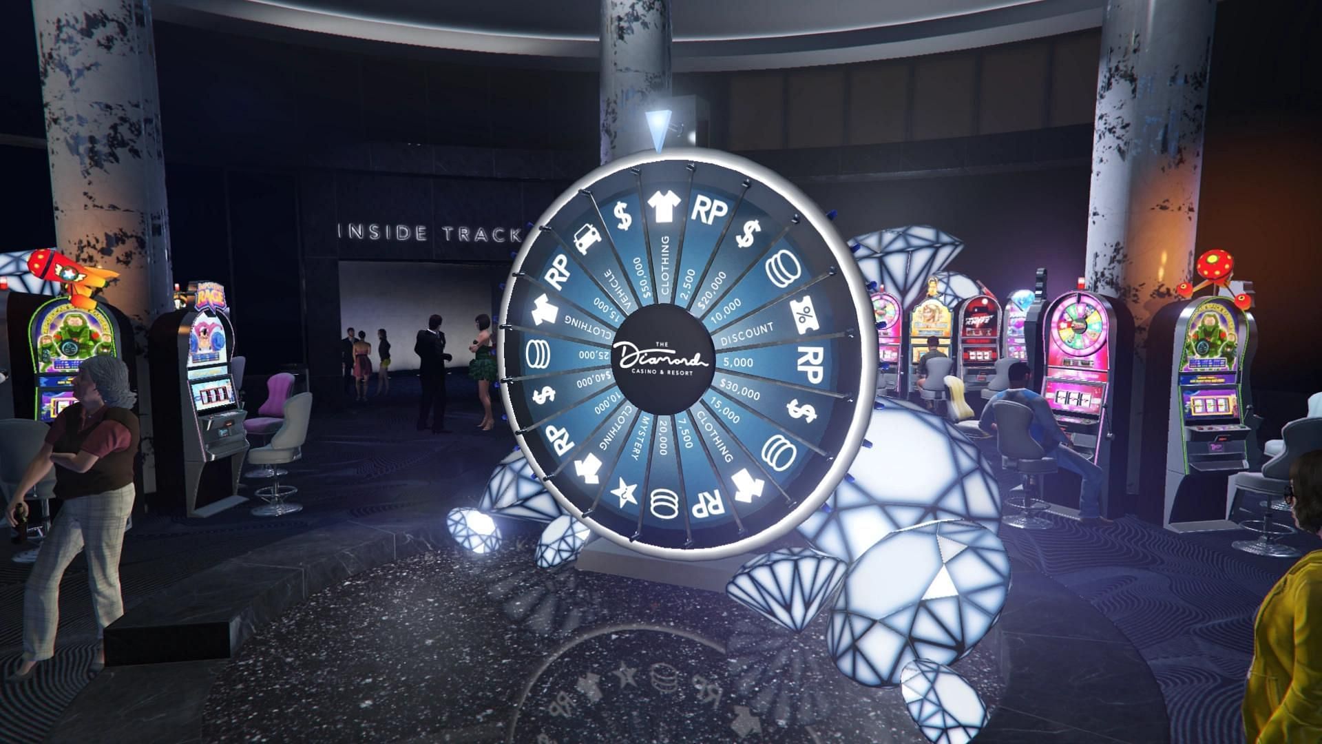 You can try your luck at the Lucky Wheel and obtain a new car for free (Image via Rockstar Games || GTA Wiki)