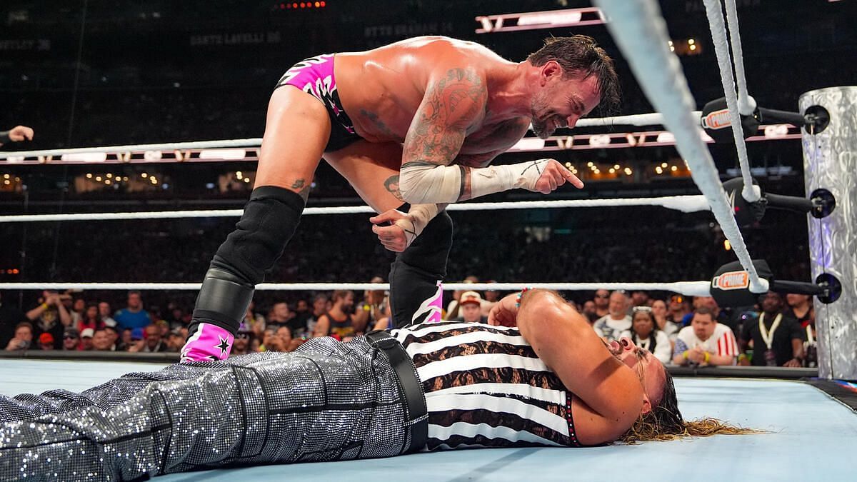 CM Punk was in action at SummerSlam [Image credits: WWE]