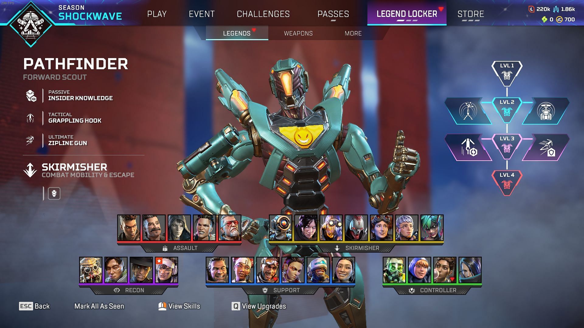 Pathfinder in Apex Legends (Image via EA)