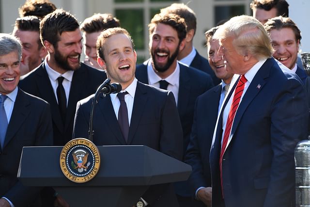 NHL: Stanley Cup Champions-St. Louis Blue White House Visit - Source: Imagn