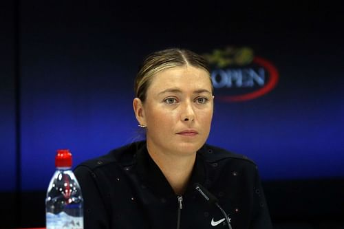 Maria Sharapova pictured at the 2017 US Open (Source: Getty)