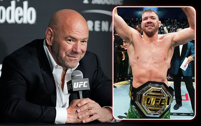 Dana White reacts to Dricus du Plessis beating Israel Adesanya at UFC 305: "He fights like a white guy dances"