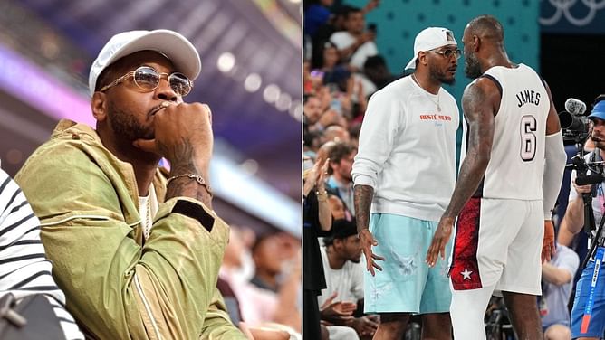 “Felt like I was on the team”: Carmelo Anthony suggests he coached up Team USA amid 17-pt comeback against Serbia