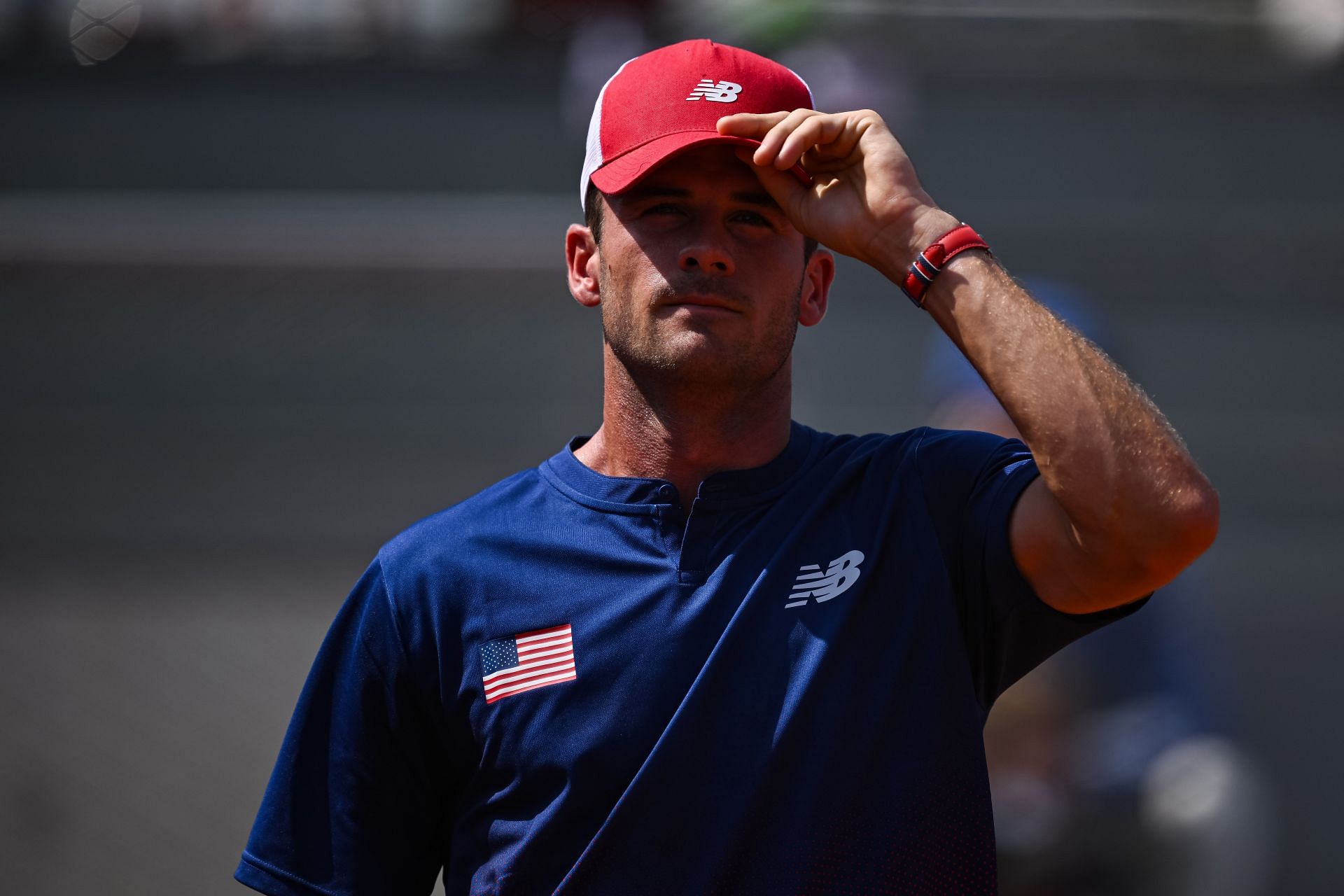 Tommy Paul pictured at Paris Olympics (Source: Getty)