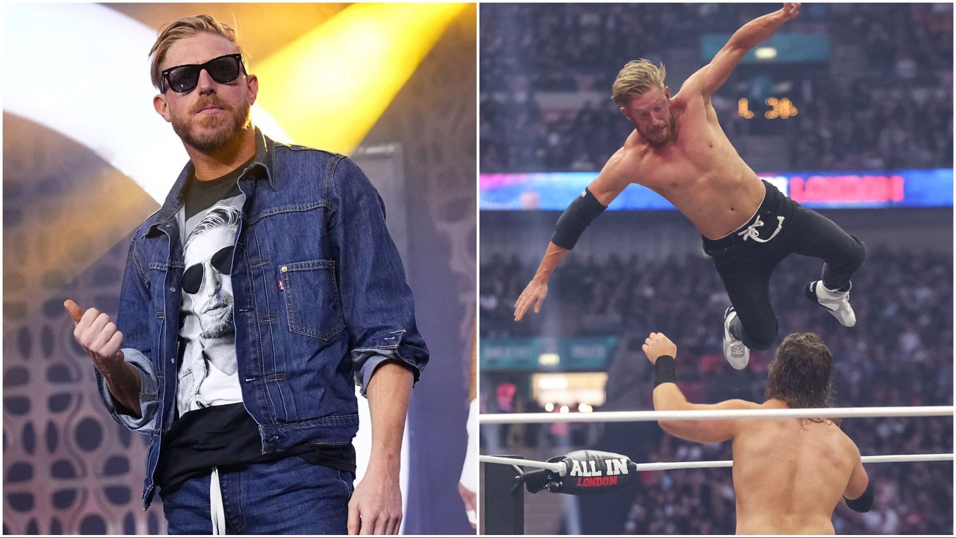 Orange Cassidy on AEW Dynamite, Cassidy in action at AEW All In