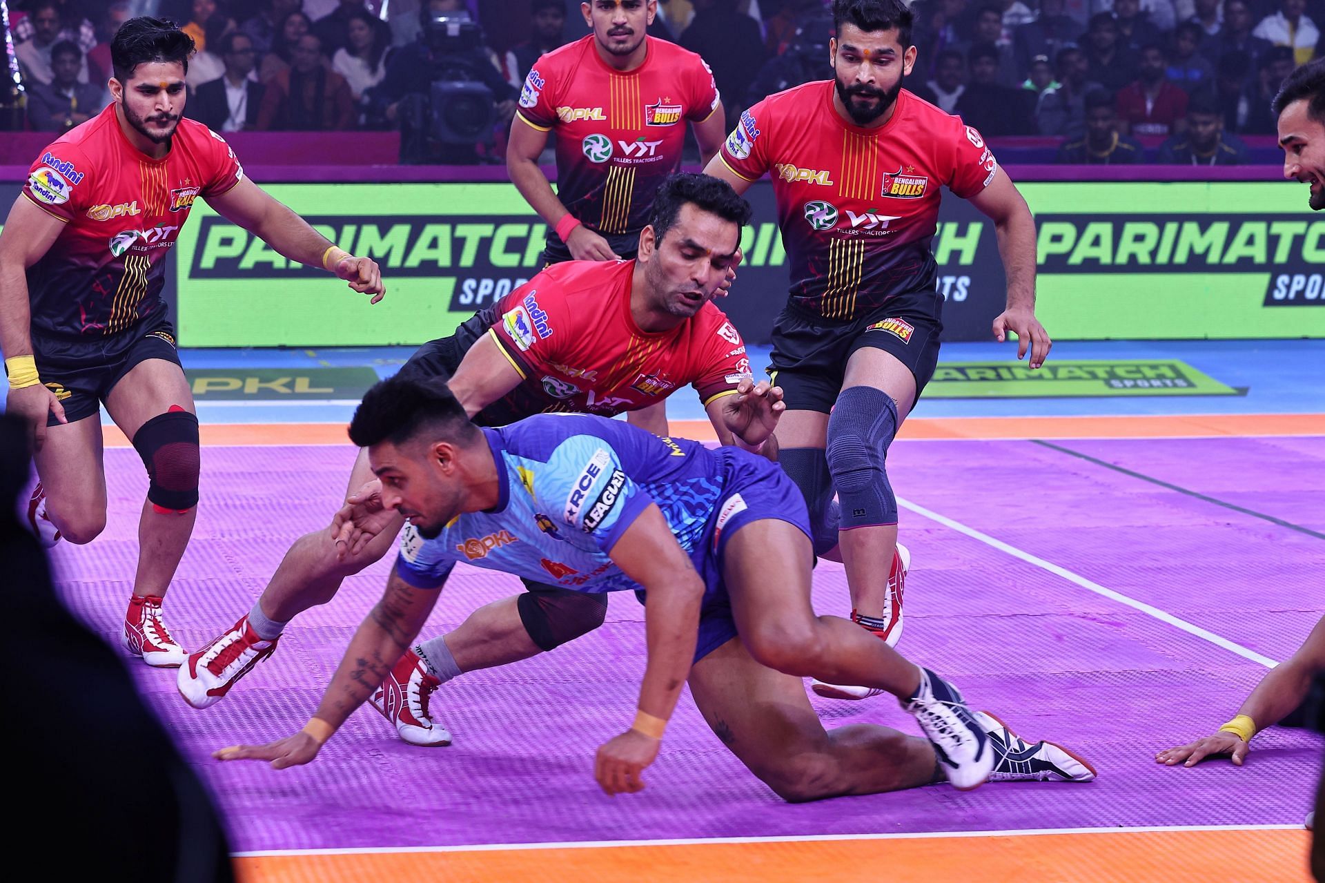 Bengal Warriors And Benguluru Bulls Pro Kabaddi League Match  In Jaipur - Source: Getty