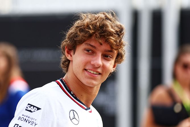 “Just astonishing”: Toto Wolff left impressed with Kimi Antonelli despite 45G crash in Monza FP1