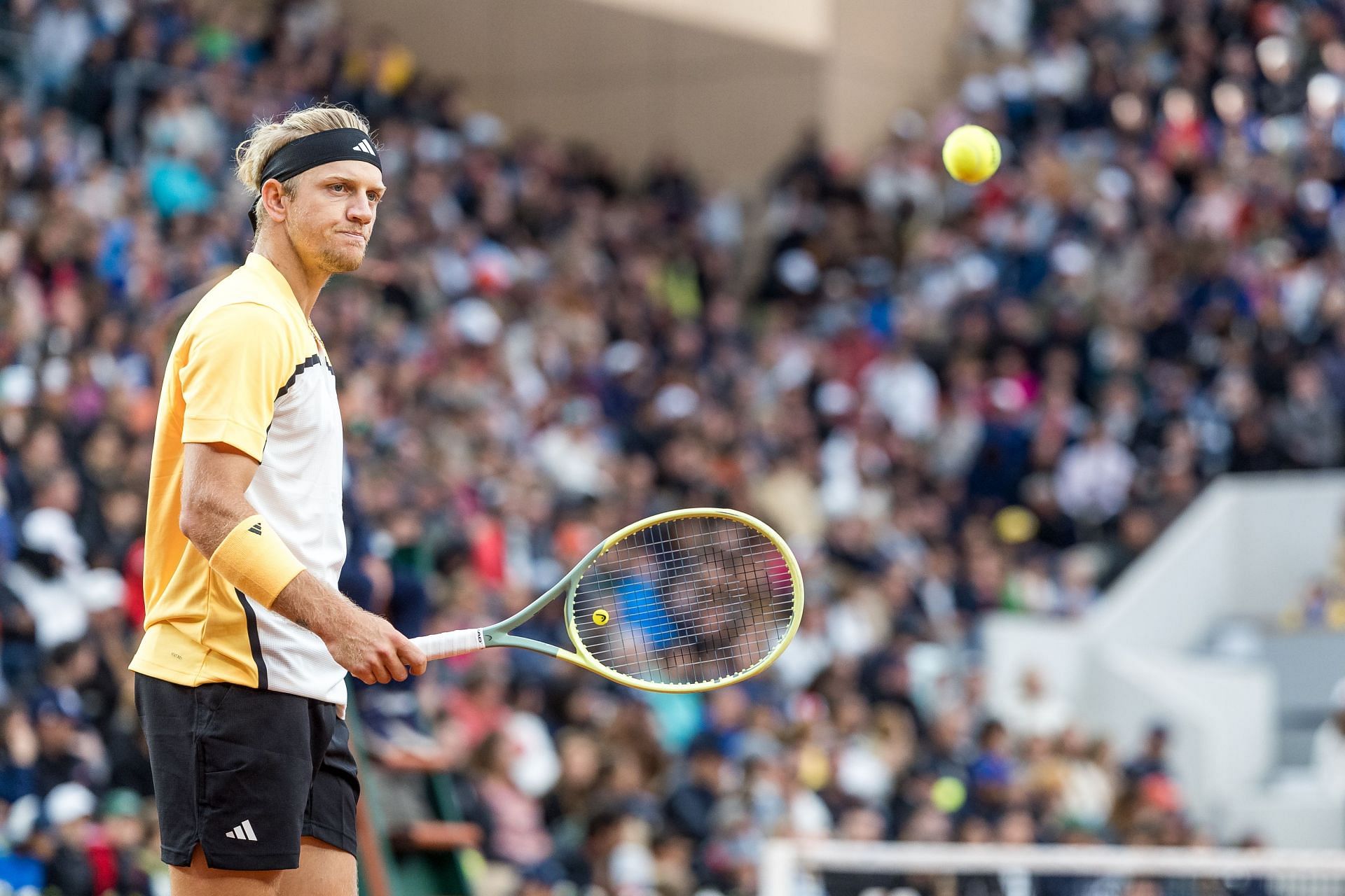 Alejandro Davidovich Fokina at the French Open 2024. (Photo: Getty)